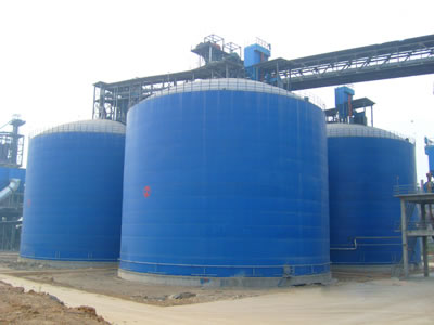 吕梁水泥钢板库改造